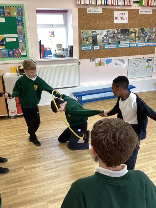 Image of PE- Team Work  and Problem Solving
